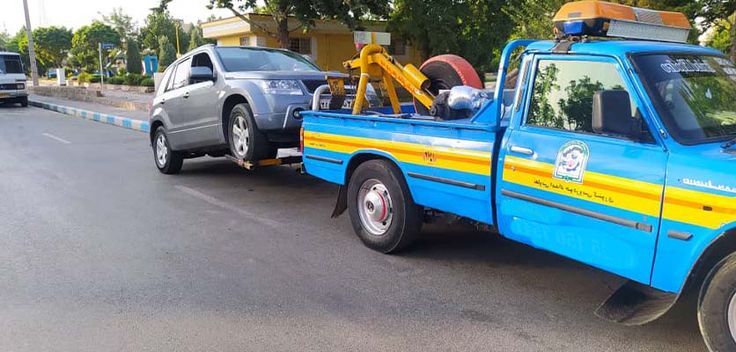 امداد خودرو و یدک کش شبانه روزی دلفان در قشم